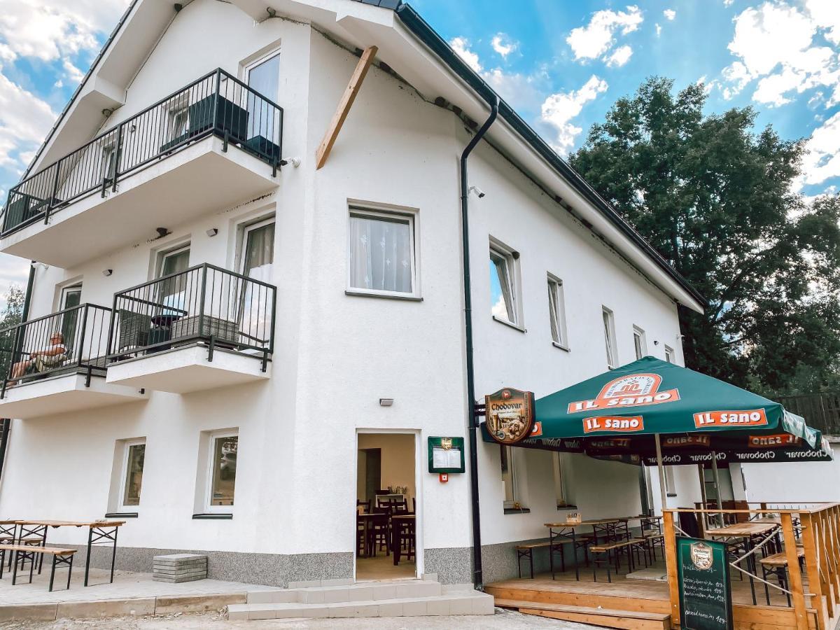 Chaty A Apartmany Hracholusky Kemp Kosatka Pnovany Extérieur photo